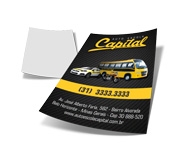 PANFLETOS, FLYERS E FOLHETOS COUCHÊ 115G SEM VERNIZ