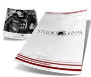 PANFLETOS, FLYERS E FOLHETOS COUCHÊ 115G SEM VERNIZ