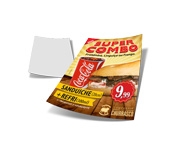 PANFLETOS, FLYERS E FOLHETOS COUCHÊ 145G SEM VERNIZ