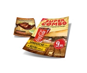 PANFLETOS, FLYERS E FOLHETOS COUCHÊ 145G SEM VERNIZ