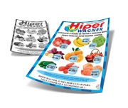 PANFLETOS, FLYERS E FOLHETOS COUCHÊ 145G SEM VERNIZ