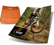 PANFLETOS, FLYERS E FOLHETOS COUCHÊ 170G