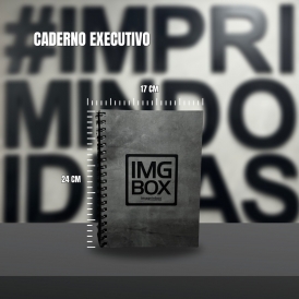 CADERNO PERSONALIZADO IMAGEINBOX 17X24CM
