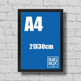 QUADRO TAMANHO A4