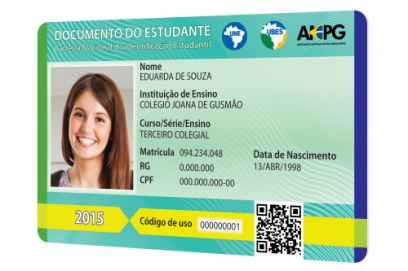 CARTEIRINHA DE IDENTIFICAÇÃO EM PVC 4/4 CORES