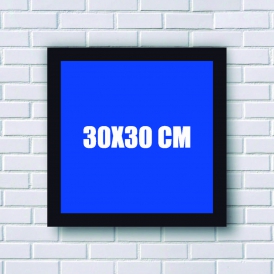 QUADRO TAMANHO 30X30CM