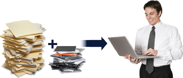 DIGITALIÇÃO DE DOCUMENTOS EM A4 PAPEL COMUM