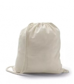 MOCHILA TIPO SACO ALGODÃO