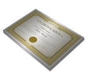 CERTIFICADOS EM PAPEL ESPECIAL