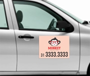 ÍMÃS PARA PORTA DE CARRO VERNIZ UV TOTAL FRENTE  305X225MM