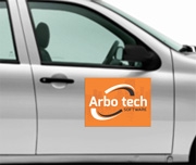 ÍMÃS PARA PORTA DE CARRO VERNIZ UV TOTAL FRENTE  305X225MM