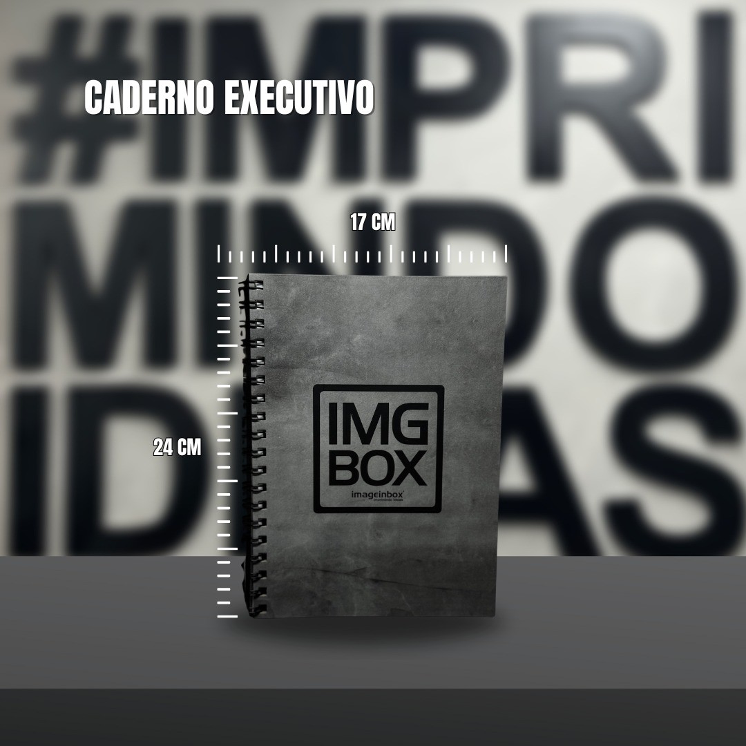 CADERNO PERSONALIZADO IMAGEINBOX 17X24CM