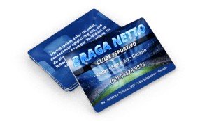 CARTÕES DE VISITA PVC FOSCO 075MM CRISTAL 075MM - 4X0