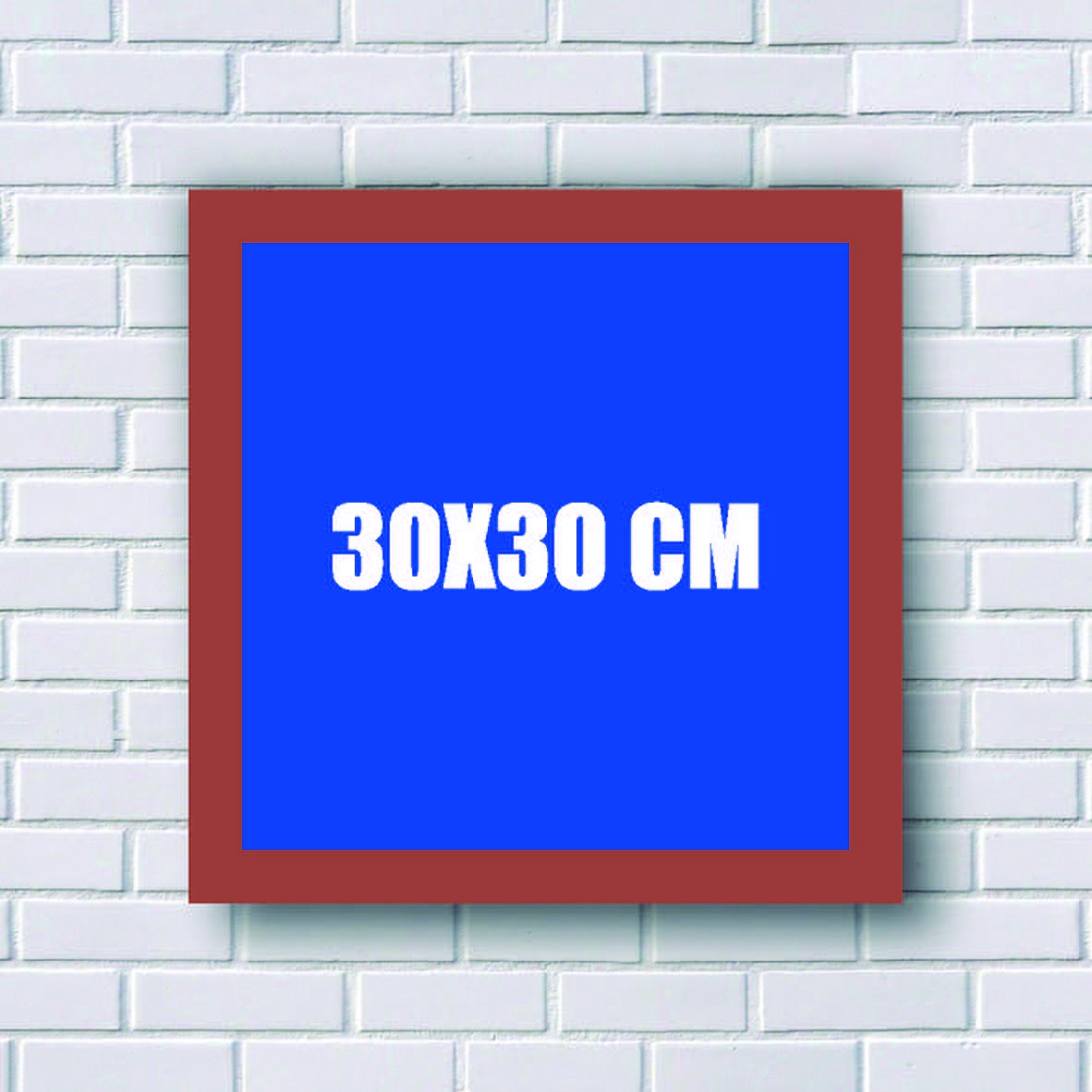 QUADRO TAMANHO 30X30CM