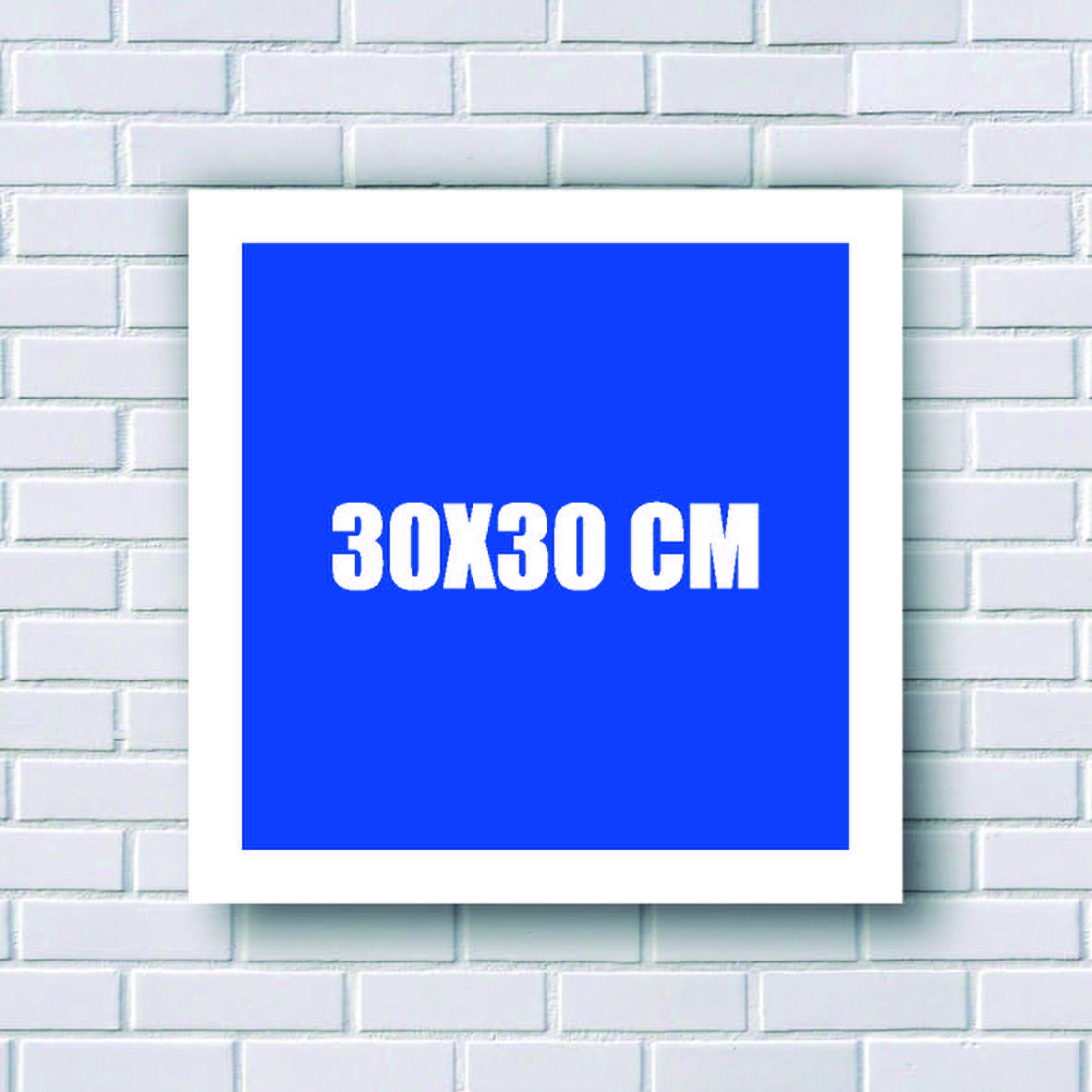 QUADRO TAMANHO 30X30CM