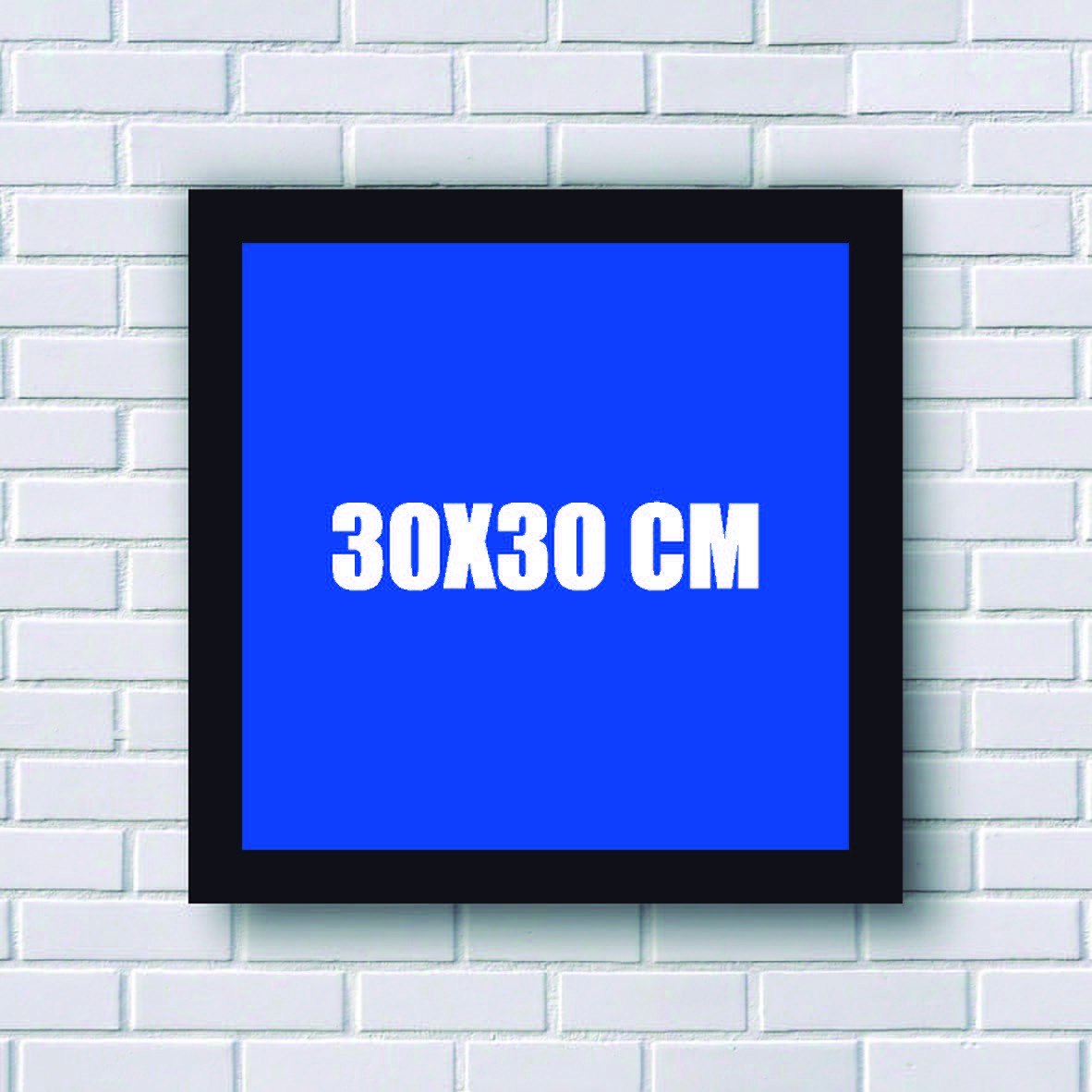 QUADRO TAMANHO 30X30CM