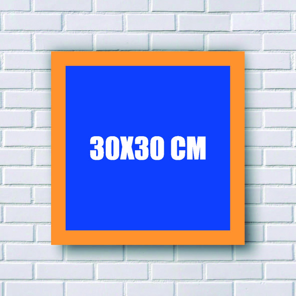 QUADRO TAMANHO 30X30CM