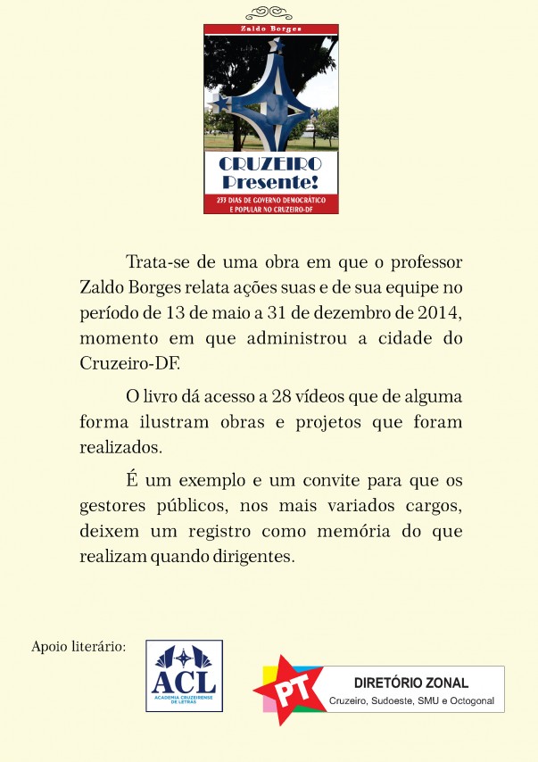 LIVRO (CRUZEIRO PRESENTE)