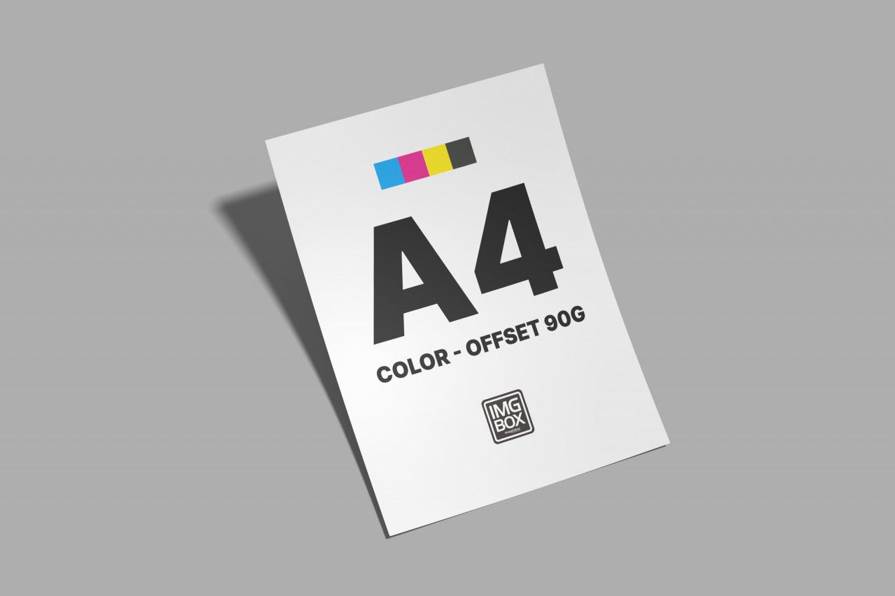 IMPRESSÃO A4 COLOR OFFSET 90G