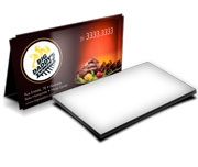 CARTÕES DE VISITA COUCHÊ 300G VERNIZ UV TOTAL FRENTE - 4X0