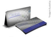 CARTÕES DE VISITA  SILVER LUX 300G SEM VERNIZ 4X4