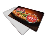 CARTÕES FIDELIDADE PLÁSTICO COMPACTO 75G - 4x1